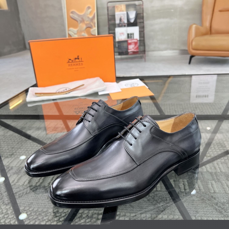 H**mes leather shoes